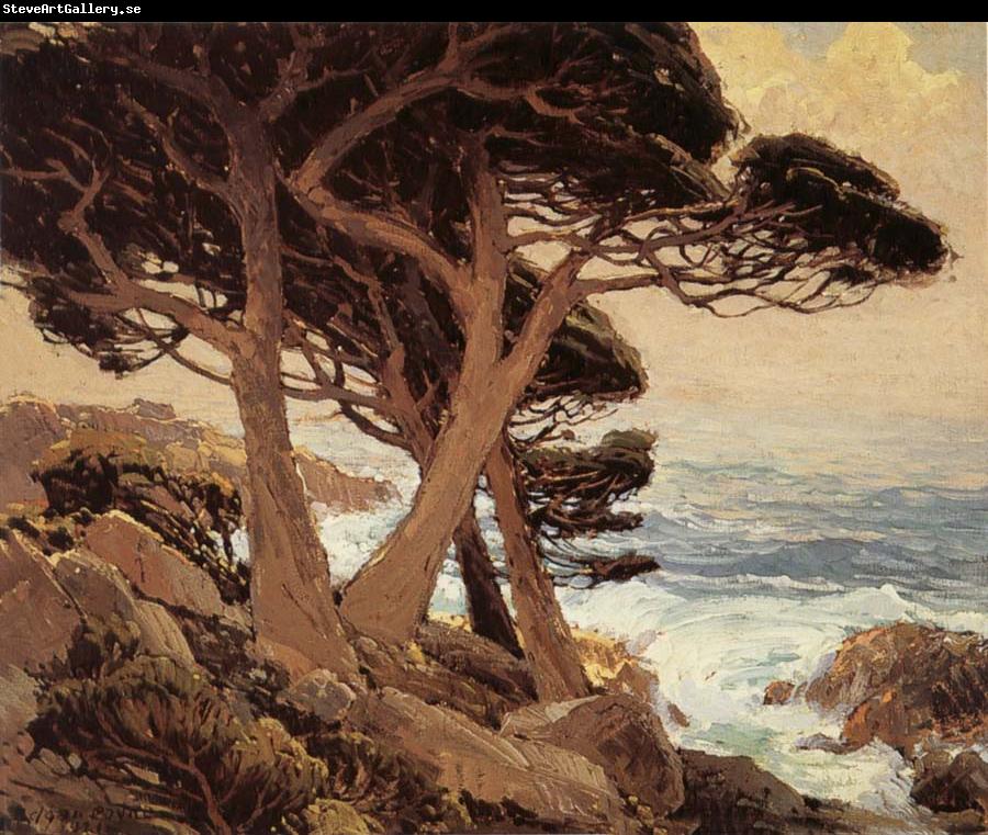 Edgar Payne Sentinels of the Coast,Monterey